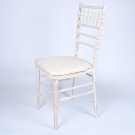 CHIAVARI CHAIR, WHITE WASH